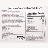 BBLY Lemon Syrup, 11lbs x btl