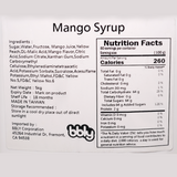 BBLY Mango Syrup, 11lbs x btl