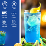 Blue Curacao Syrup, 710ml x btl