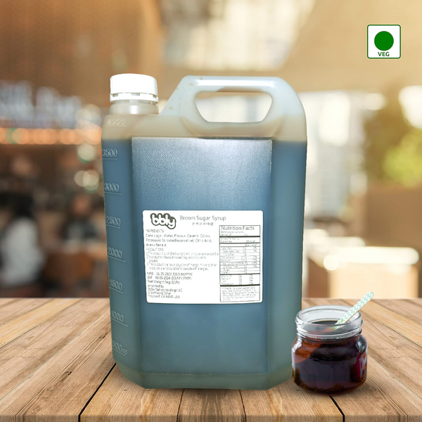 BBLY Dark Brown Sugar Syrup, 11lbs x btl