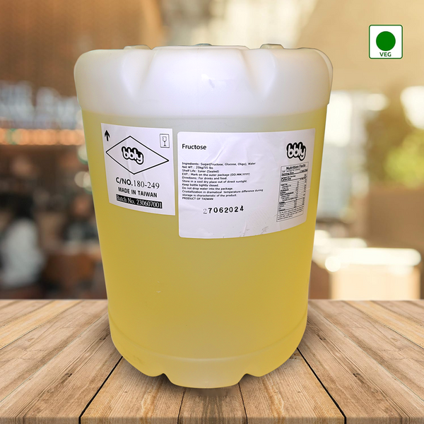 BBLY Liquid Fructose Syrup, 6 Gallons x Tub