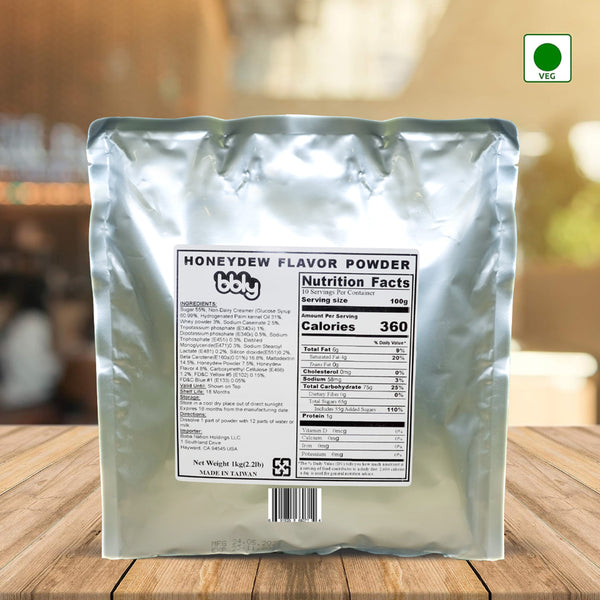 BBLY Honeydew Powder, 2.2lbs x 1 Bag