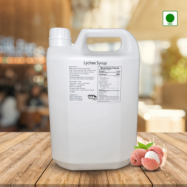 BBLY Lychee Syrup, 11lbs x btl
