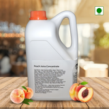 BBLY Peach Syrup, 5.5lbs x btl