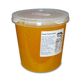 BBLY Mango Popping Boba, 7 lbs x 1btl
