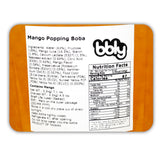 BBLY Mango Popping Boba, 7 lbs x 1btl