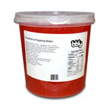 BBLY Strawberry Popping Boba, 7 lbs x 1btl